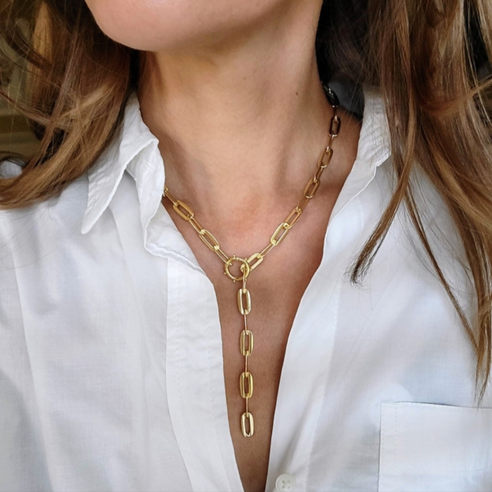 Chunky Gold Chain - Picture 2 of 3